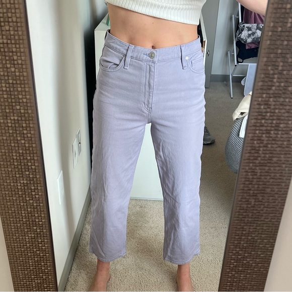 Hudson - Remi Straight Jeans - Soft Lavender - Size 28 - Picture 3 of 12